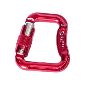 Acessórios Skywalk e SupAir mosquetao aluminio supair 45mm Mosquetão de alumínio Supair - 45mm